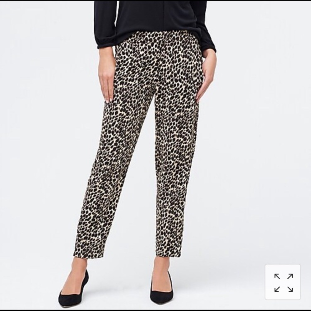 NWT J. Crew Factory printed Jamie Pants